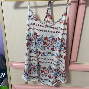 floral tank top